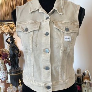 Calvin Klein Jean Vest Top
